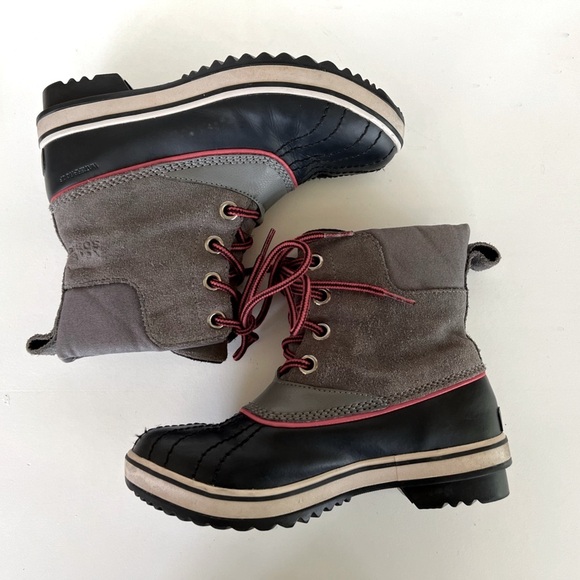 Sorel Slimpack II Youth Big Kids Lace Waterproof Winter Snow Boots, size 4 - Picture 6 of 11